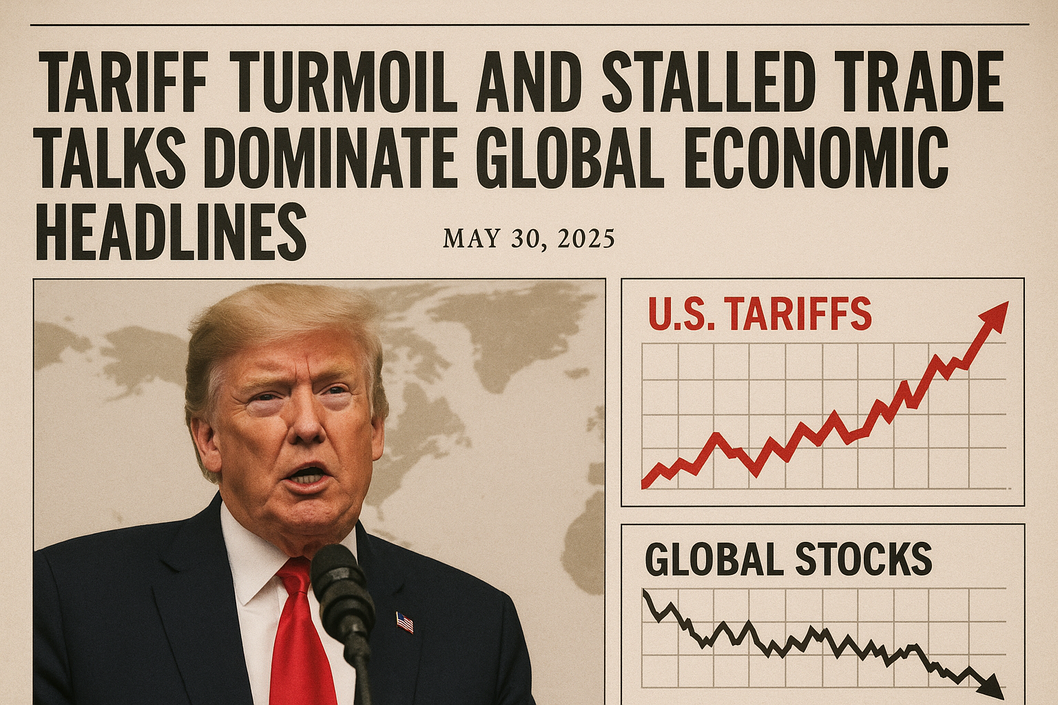 Tariff Turmoil and Stalled Trade Talks Dominate Global Economic Headlines